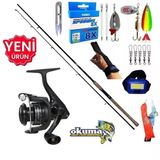 Okuma Revenger Rv-3000A 240Cm 15-40Gr Daiko Turna Spin Olta Takımı Seti