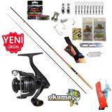 Okuma Revenger RV-3000A 270CM 10-35GR Karbon Red Zoom Kıyı Olta Takımı Seti