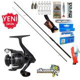 Okuma Revenger Rv-3000A 270Cm 10-35Gr Kudos Prospin Spin Olta Takımı Seti