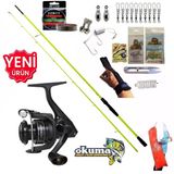 Okuma Revenger Rv-3000A 270Cm 5-55Gr Karbon High Tech Kıyı Spin Olta Takımı Seti
