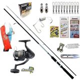 Okuma Revenger Rv-40 Daiwa Sweepfire 210CM 10-30GR Kıyı Spin Olta Takımı Seti