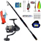 Okuma Revenger Rv-40 Oslo Master 270CM 14-42GR Turna Tele Spin Olta Takımı Seti