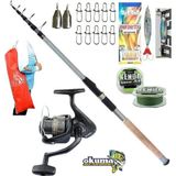 Okuma Revenger Rv-40 Remixon Carbo-X 240CM 60-120GR Tele Spin Olta Takımı Seti