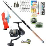 Okuma Revenger Rv-40 Remixon Carbo-X 270CM 60-120GR Tele Spin Olta Takımı Seti
