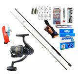 Okuma Revenger Rv-40 Remixon Double Black 240cm 20-40gr Spin Olta Takımı Seti
