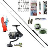 Okuma Revenger Rv-40 Remixon Double Black 270CM 20-40GR Spin Olta Takımı Seti