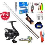Okuma Revenger Rv-4000A 240Cm 15-40Gr Daiko Turna Spin Olta Takımı Seti