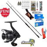 Okuma Revenger Rv-4000A 244Cm 6-32Gr Zen Pro Spin Olta Takımı Seti