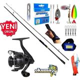 Okuma Revenger Rv-4000A 244Cm 6-32Gr Zen Pro Turna Spin Olta Takımı Seti