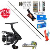 Okuma Revenger Rv-4000A 270Cm 10-35Gr Kudos Prospin Spin Olta Takımı Seti