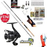 Okuma Revenger Rv-4000A 270Cm 10-40Gr Kudos Shadow Kıyı Olta Takımı Seti
