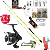 Okuma Revenger Rv-4000A 270Cm 5-55Gr Karbon High Tech Kıyı Spin Olta Takımı Seti