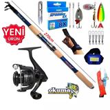 Okuma Revenger Rv-4000A 270Cm 50-100Gr Ultimate Turna Tele Spin Olta Takımı Seti