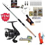 Okuma Revenger Rv-4000A 270Cm 60-120Gr Carbo-X Tele Kıyı Olta Takımı Seti