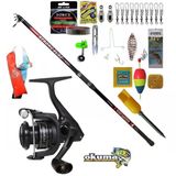 Okuma Revenger Rv-6000A 390Cm 100-250Gr Strong Profesyonel Sazan Kıyı Olta Takımı Seti