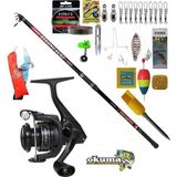 Okuma Revenger Rv-6000A 420Cm 100-250Gr Strong Profesyonel Sazan Kıyı Olta Takımı Seti