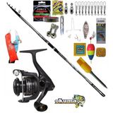 Okuma Revenger Rv-6000A 420Cm 70-250Gr Crome Profesyonel Sazan Kıyı Olta Takımı Seti