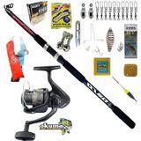 Okuma Revenger Rv-65 360CM 100-300GR Oslo Anaconda Profesyonel Sazan Kıyı Olta Takımı Seti