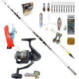 Okuma Revenger Rv-65 Wave Power 420CM 100-200GR Profesyonel Surf Sazan Kıyı Olta Takımı Seti