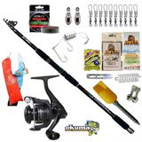Okuma Revenger Rv-8000A 360Cm 100-200Gr Black Fight Profesyonel Kıyı Olta Takımı Seti