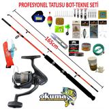 Okuma Rv-65 Revenger Kendo 165Cm 100-250Gr Profesyonel Tatlı Su Tekne Ve Bot Olta Takımı Seti