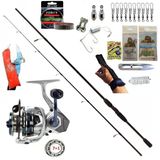 Okuma Safyre 4000 240Cm 20-40Gr Remixon Double Black Kıyı Spin Olta Takımı Seti