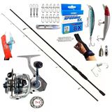 Okuma Safyre 4000 240Cm 20-40Gr Remixon Double Black Rapala Maket Balık Spin Olta Takımı Seti