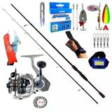 Okuma Safyre 4000 240Cm 20-40Gr Remixon Double Black Turna Spin Olta Takımı Seti
