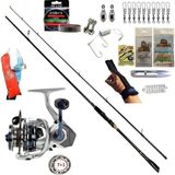 Okuma Safyre 4000 244CM 6-32GR Oslo Zen Pro Kıyı Spin Olta Takımı Seti