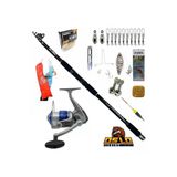 Okuma Sea Power 5000 Oslo Black Fight 360Cm 100-200Gr Profesyonel Surf Sazan Kıyı Olta Takımı Seti