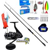 Okuma Wave Power 4000 244CM 8-42GR Oslo Zen Pro Karbon Turna Spin Olta Takımı Seti