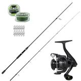 Okuma Wave Up 259Cm 10-35Gr - Okuma Revenger 3000 Spin Olta Seti