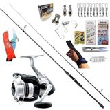 Okuma Wave Up 270CM 10-40GR Daiwa Strikeforce 4000 Kıyı Spin Olta Takımı Seti
