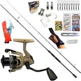 Okuma Wave Up 270CM 10-40GR Outrax 3000 Kıyı Spin Olta Takımı Seti