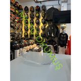 Okumus Motorcycle Spare Parts Accessories Scoyco FF-871 Şeffaf Kask Vizör Motosiklet Kask Siperliği Camı Beyaz