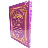 Okunuşlu ve Mealli 5' Li Kuran Rahle Boy (Ciltli)
