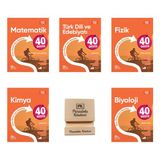 Okyanus 10. Sınıf 40 Seans Matematik Edebiyat Fizik Kimya ve Biyoloji Konu Özet Soru Bankası 5li Set