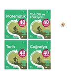 Okyanus 11. Sınıf 40 Seans Matematik Edebiyat Tarih ve Coğrafya 4lü Set + Telefon Standı