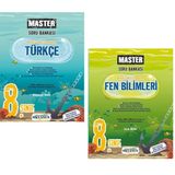 Okyanus 2023 8. Sınıf Türkçe Fen Bilimleri Master Soru Bankası Seti