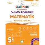 Okyanus 2026 5. Sınıf Matematik Classmate 36 Hafta Denemeleri Çözümlü Yeni Müfredat
