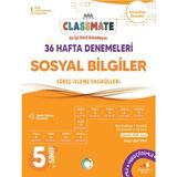 Okyanus 2026 5. Sınıf Sosyal Bilgiler Classmate 36 Hafta Denemeleri