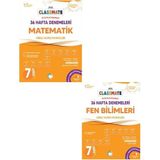 Okyanus 2026 7. Sınıf Matematik+Fen Bilimleri Classmate 36 Hafta Denemeleri Çözümlü