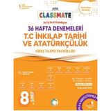 Okyanus 2026 8. Sınıf T.c. Inkılap Tarihi ve Atatürkçülük Classmate 36 Hafta Denemeleri