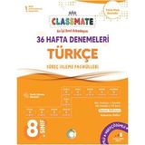 Okyanus 2026 8. Sınıf Türkçe Classmate 36 Hafta Denemeleri Çözümlü