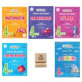Okyanus 4. Sınıf Classmate Matematik Fen Türkçe Sosyal Etkinlikli Soru Bankası ve 4lü Deneme 5li Set