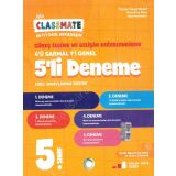 Okyanus 5. Sınıf Classmate Süreç İz.ve Gel. Değ.5’li Deneme