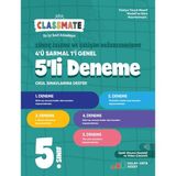 Okyanus 5. Sınıf Classmate Süreç İzleme ve Gelişim Değerlendirme 5’li Deneme LGS Hazırlık