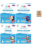 Okyanus 6. Sınıf Classmate Matematik Fen Türkçe ve Sosyal Etkinlikli Soru Bankası 4lü Set
