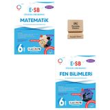 Okyanus 6. Sınıf Classmate Matematik ve Fen Bilimleri (ESB) Etkinlikli Soru Bankası + Telefon Standı