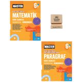 Okyanus 6. Sınıf Master Matematik ve Paragraf Soru Bankası + Telefon Standı